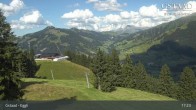 Archiv Foto Webcam Gstaad - Blick zum Eggli Bergrestaurant 16:00