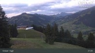 Archiv Foto Webcam Gstaad - Blick zum Eggli Bergrestaurant 20:00