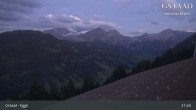 Archiv Foto Webcam Gstaad - Blick zum Eggli Bergrestaurant 02:00