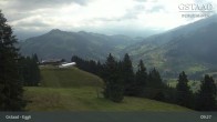 Archiv Foto Webcam Gstaad - Blick zum Eggli Bergrestaurant 08:00
