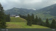 Archiv Foto Webcam Gstaad - Blick zum Eggli Bergrestaurant 10:00