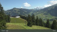 Archiv Foto Webcam Gstaad - Blick zum Eggli Bergrestaurant 12:00