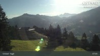 Archiv Foto Webcam Gstaad - Blick zum Eggli Bergrestaurant 07:00