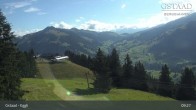 Archiv Foto Webcam Gstaad - Blick zum Eggli Bergrestaurant 08:00