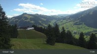 Archiv Foto Webcam Gstaad - Blick zum Eggli Bergrestaurant 10:00