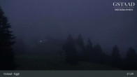Archiv Foto Webcam Gstaad - Blick zum Eggli Bergrestaurant 02:00