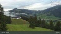 Archiv Foto Webcam Gstaad - Blick zum Eggli Bergrestaurant 06:00