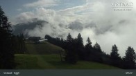 Archiv Foto Webcam Gstaad - Blick zum Eggli Bergrestaurant 08:00