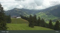 Archiv Foto Webcam Gstaad - Blick zum Eggli Bergrestaurant 12:00