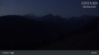 Archiv Foto Webcam Gstaad - Blick zum Eggli Bergrestaurant 05:00