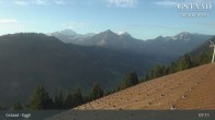 Archiv Foto Webcam Gstaad - Blick zum Eggli Bergrestaurant 07:00