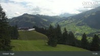 Archiv Foto Webcam Gstaad - Blick zum Eggli Bergrestaurant 11:00