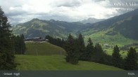 Archiv Foto Webcam Gstaad - Blick zum Eggli Bergrestaurant 15:00