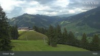 Archiv Foto Webcam Gstaad - Blick zum Eggli Bergrestaurant 18:00