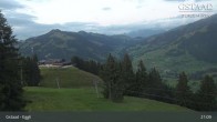 Archiv Foto Webcam Gstaad - Blick zum Eggli Bergrestaurant 20:00