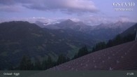 Archiv Foto Webcam Gstaad - Blick zum Eggli Bergrestaurant 02:00