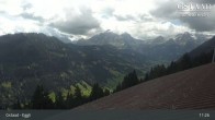 Archiv Foto Webcam Gstaad - Blick zum Eggli Bergrestaurant 10:00