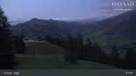 Archiv Foto Webcam Gstaad - Blick zum Eggli Bergrestaurant 00:00