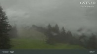 Archiv Foto Webcam Gstaad - Blick zum Eggli Bergrestaurant 08:00
