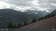 Archiv Foto Webcam Gstaad - Blick zum Eggli Bergrestaurant 10:00
