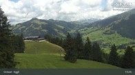 Archiv Foto Webcam Gstaad - Blick zum Eggli Bergrestaurant 12:00