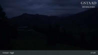 Archiv Foto Webcam Gstaad - Blick zum Eggli Bergrestaurant 02:00