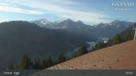 Archiv Foto Webcam Gstaad - Blick zum Eggli Bergrestaurant 07:00