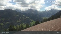 Archiv Foto Webcam Gstaad - Blick zum Eggli Bergrestaurant 12:00
