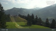 Archiv Foto Webcam Gstaad - Blick zum Eggli Bergrestaurant 08:00
