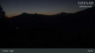Archiv Foto Webcam Gstaad - Blick zum Eggli Bergrestaurant 04:00