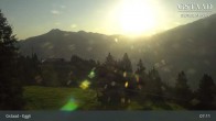 Archiv Foto Webcam Gstaad - Blick zum Eggli Bergrestaurant 06:00