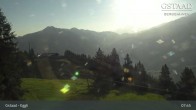 Archiv Foto Webcam Gstaad - Blick zum Eggli Bergrestaurant 07:00