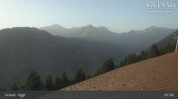 Archiv Foto Webcam Gstaad - Blick zum Eggli Bergrestaurant 06:00