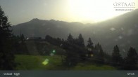 Archiv Foto Webcam Gstaad - Blick zum Eggli Bergrestaurant 07:00