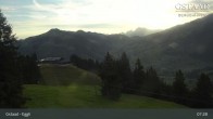 Archiv Foto Webcam Gstaad - Blick zum Eggli Bergrestaurant 06:00