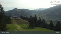 Archiv Foto Webcam Gstaad - Blick zum Eggli Bergrestaurant 08:00