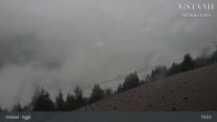 Archiv Foto Webcam Gstaad - Blick zum Eggli Bergrestaurant 18:00