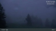 Archiv Foto Webcam Gstaad - Blick zum Eggli Bergrestaurant 19:00