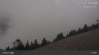 Archiv Foto Webcam Gstaad - Blick zum Eggli Bergrestaurant 06:00
