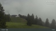 Archiv Foto Webcam Gstaad - Blick zum Eggli Bergrestaurant 08:00