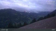 Archiv Foto Webcam Gstaad - Blick zum Eggli Bergrestaurant 20:00