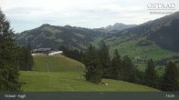 Archiv Foto Webcam Gstaad - Blick zum Eggli Bergrestaurant 12:00