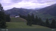 Archiv Foto Webcam Gstaad - Blick zum Eggli Bergrestaurant 06:00