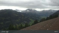 Archiv Foto Webcam Gstaad - Blick zum Eggli Bergrestaurant 08:00