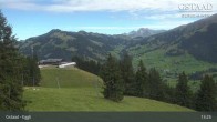 Archiv Foto Webcam Gstaad - Blick zum Eggli Bergrestaurant 12:00