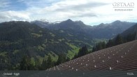 Archiv Foto Webcam Gstaad - Blick zum Eggli Bergrestaurant 14:00