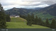 Archiv Foto Webcam Gstaad - Blick zum Eggli Bergrestaurant 18:00