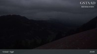 Archiv Foto Webcam Gstaad - Blick zum Eggli Bergrestaurant 20:00
