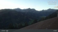 Archiv Foto Webcam Gstaad - Blick zum Eggli Bergrestaurant 06:00