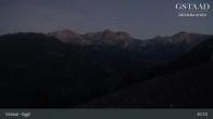 Archiv Foto Webcam Gstaad - Blick zum Eggli Bergrestaurant 02:00